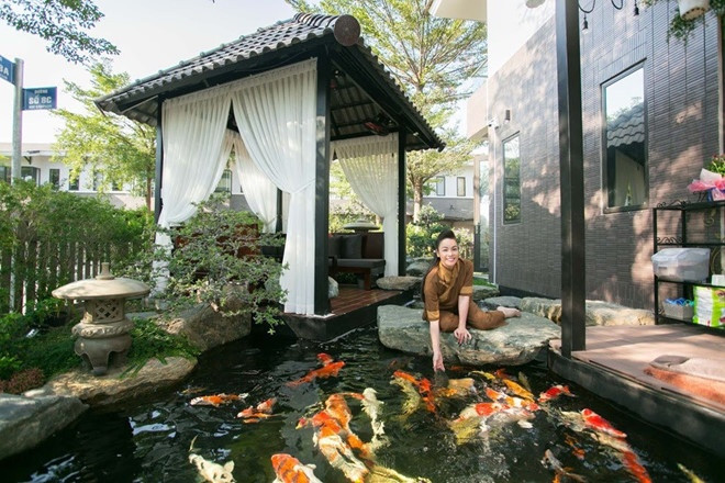 Căn biệt thự của Nhật Kim Anh có diện tích lên đến 220m2. Ảnh: Vietnamnet.