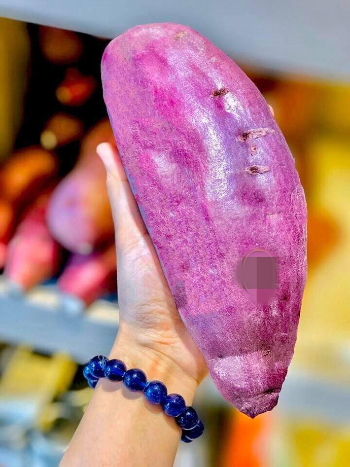 Trong khi khoai lang nội địa chỉ có giá vài chục nghìn đồng/kg thì khoai lang Nhật nhập khẩu có giá lên tới 690.000 đồng/kg.