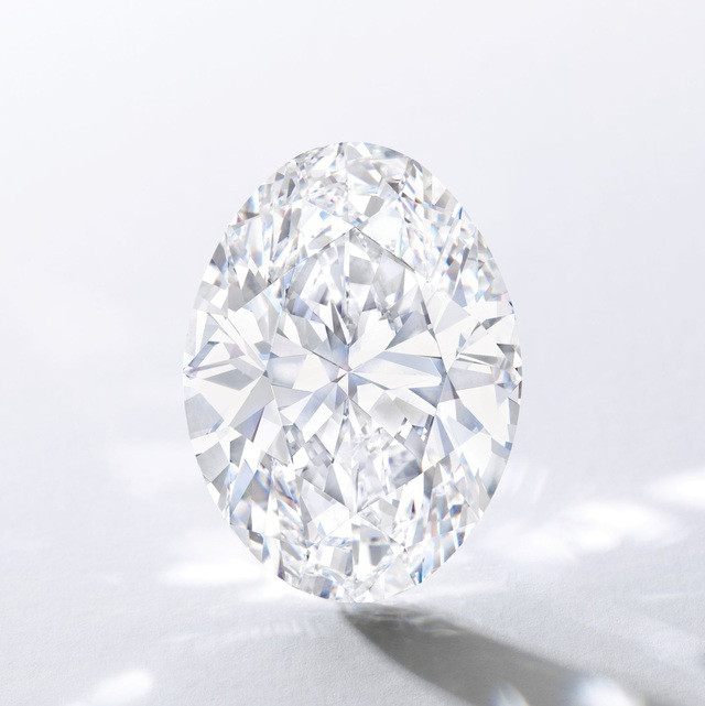 Năm ngoái, một viên kim cương hoàn hảo nặng 88,22 carat được bán với giá hơn 13,7 triệu USD. Ảnh: Getty Image.