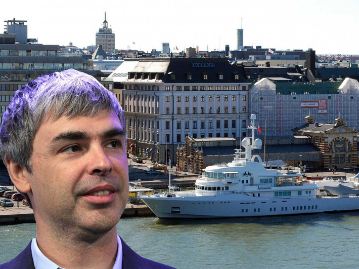 Tỷ phú Larry Page bỏ ra 45 triệu USD để mua lại du thuyền nổi tiếng một thời Senses từ nhà tài phiệt New Zealand Douglas Myers. Trên thuyền có khu dạo chơi, ngắm bình minh và được trang bị khu tắm thư giãn, phòng tập thể dục...Nguồn ảnh: ML.
