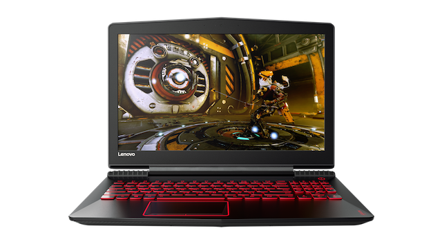 Legion Y720 là chiếc laptop đầu tiên trên thế giới được trang bị chuẩn âm thanh Dolby Atmos. Ảnh: Ubergizmo.