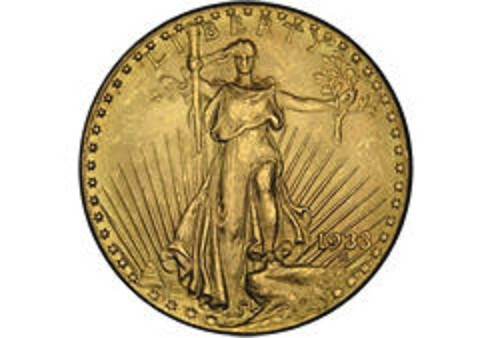 Một trong những tiền xu Mỹ ít người biết nhất là đồng vàng 20 USD hình thánh Gaudens 1933. Năm 2007, nó được bán với giá 7 triệu USD. Hiện tại, nó được cho rằng đã đội giá lên 10 triệu USD.