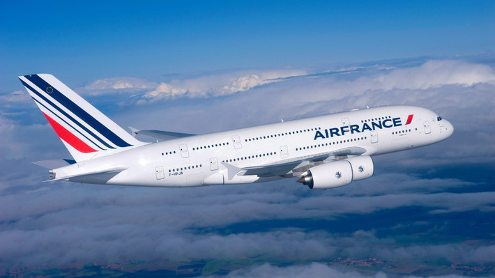 Air France thành lập năm 1933 sau vụ sáp nhập của 5 hãng hàng không Air Union, Air Orient, Société Générale de Transport Aérien (SGTA), CIDNA và Aéropostale. Tháng 5/2004, Air France đã mua lại công ty KLM của Hà Lan, tạo ra hãng mới Air France-KLM. Ảnh: Frankfurt.