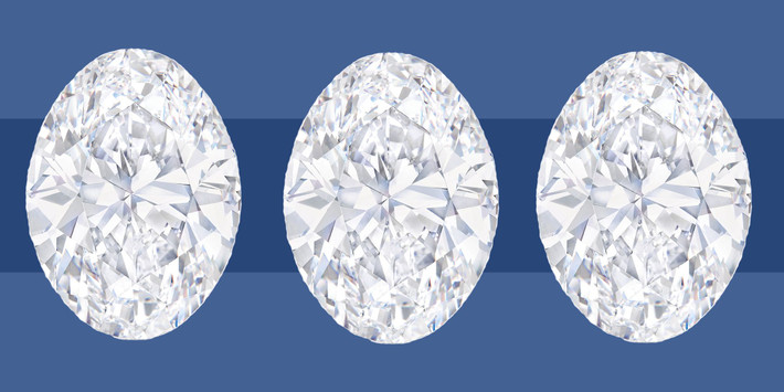 Sothbody cho biết, đây là viên kim cương bầu dục thứ 3 có trọng lượng hơn 50 carat từng được bán đấu giá. Ảnh: Town & Country.