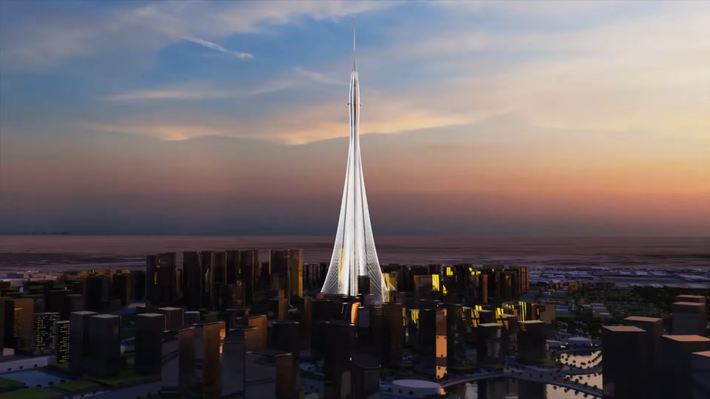 Theo kế hoạch, tòa nhà Dubai Creek Harbour sẽ hoàn thành vào cuối năm 2020 và khánh thành 2021. Nguồn ảnh: Calatrava.