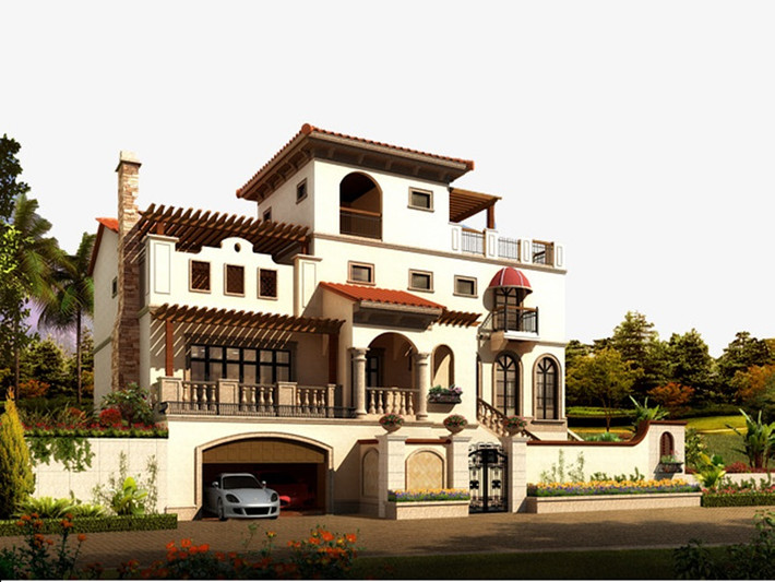 Mộc mạc nhưng sang trọng, trang nhã là tinh thần thể hiện trong các thiết kế nhà theo phong cách Địa Trung Hải. Ảnh: Angcovat.