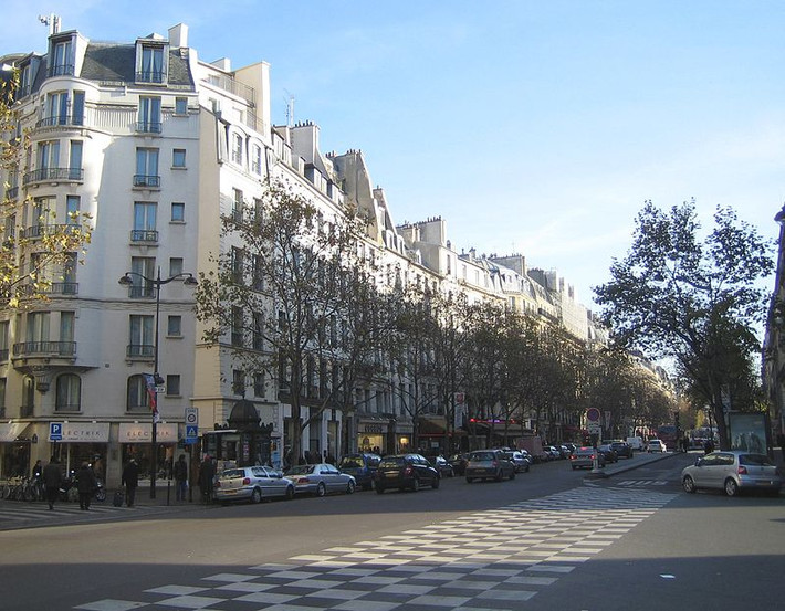 Saint-Germain-des-Prés nằm bên bờ trái sông Seine, thuộc quận 6 thành phố Paris. Ảnh: Wiki.