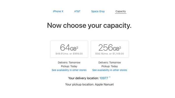 Người dùng chỉ còn có hai lựa chọn dung lượng lưu trữ trên iPhone là 64/256 GB nhưng mức giá chênh khá lớn. Nếu như trong sự kiện lần này, những chiếc iPhone mới được bán ra với mức dung lượng lưu trữ cao hơn kèm giá bán hấp dẫn sẽ giúp người dùng không cần phải đắn đo quá nhiều khi chọn mua máy.
