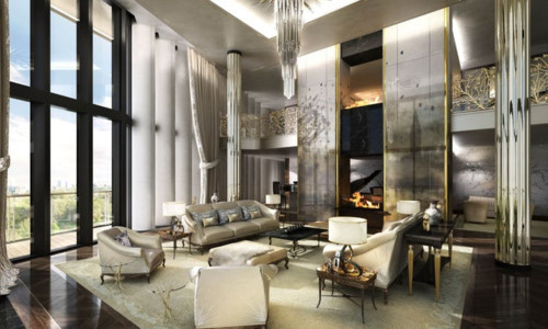 Căn Penhouse độc quyền nhất Thủ đô London (Anh) có giá tới 225 triệu USD. Căn nhà có một hồ bơi dài 21m, rạp chiếu phim, thư viện, 2 hầm rượu và ban công nhìn ra Hyde Park. (Ảnh: Therichest).