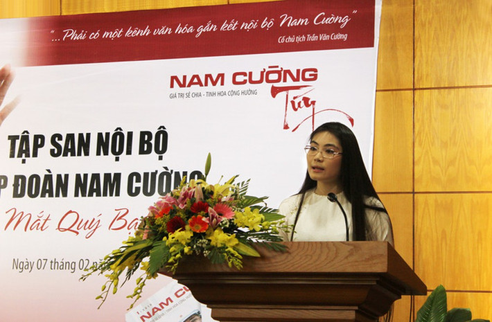 Tuy nhiên, sau những tác động từ bố mà Trần Thị Quỳnh Ngọc đã trở thành Phó Chủ tịch Tập đoàn Nam Cường.