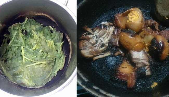 Kèm với lời bình, anh chàng này cũng đưa ra 26 bức ảnh và đặt tên cho từng món ăn bá đạo trong ảnh với những tên gọi rất mĩ miều. Ví dụ món vịt luộc nhừ tan xác là “Hậu quả ngoại tình”; hay món canh cua mùng tơi được gọi với tên hài hước “Cua vàng quẩy trên đồng cỏ xanh”;