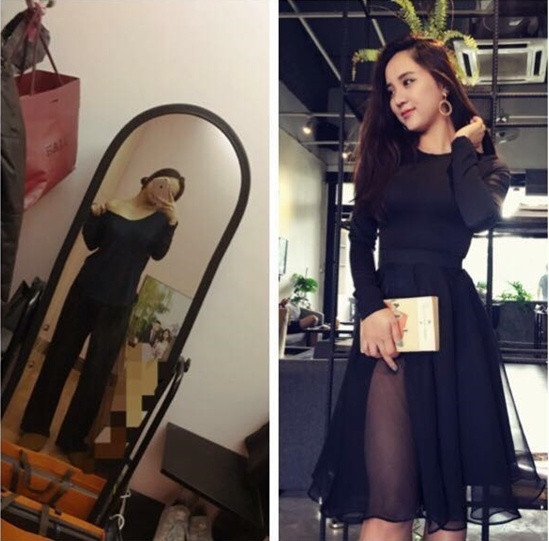 Ở nhà có thể mặc quần 2 ống nhưng đã ra đường là chỉ có mốt 1 ống mà chơi. Đó là câu nói điển hình của các chị em truyền kinh nghiệm lại cho nhau khi lên đồ.