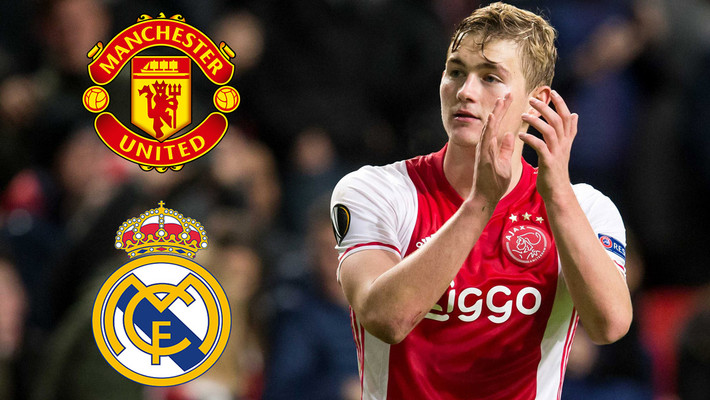Theo tin chuyển nhượng bóng đá từ Marca, Real Madrid sẽ đưa bằng được De Ligt về sân Bernabeu bằng mọi giá để phá M.U, CLB cũng đang muốn có cầu thủ Ajax. Ảnh: Marca