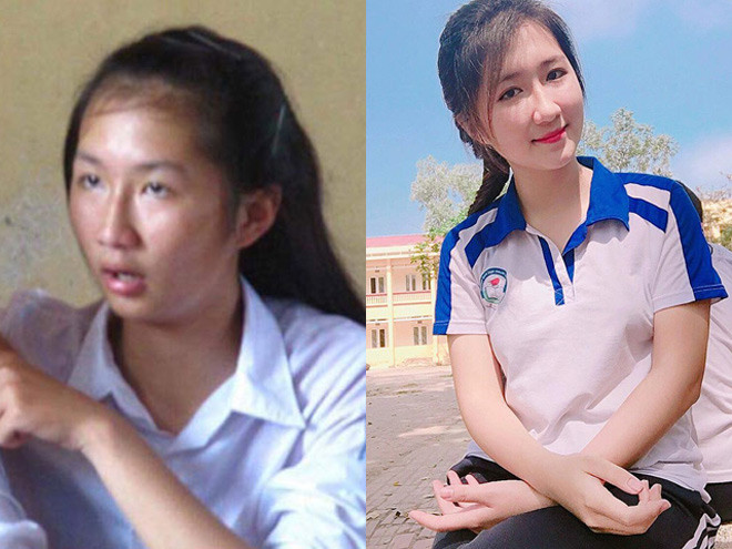 Cách đây chưa lâu, cộng đồng mạng tại Việt Nam thi nhau khoe ảnh "dậy thì thành công" và nhân vật tiếp nối cho trào lưu này là cô bạn 9X Hà thành có tên Nguyễn Thùy Diệu. Ảnh trong bài: FBNV.