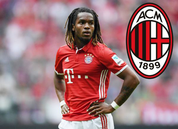 AC Milan trả giá sốc mua Sanches: Theo thông tin chuyển nhượng bóng đá mới nhất từ Calciomercat, Milan đang tiến gần đến việc chiêu mộ Renato Sanches từ Bayern với giá 35 triệu euro. Đây là mức giá quá cao cho tiền vệ chơi thất vọng trong màu áo Hùm xám mùa 2016/17. Ảnh: Calciomercat