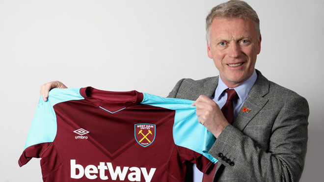 West Ham chính thức bổ nhiệm David Moyes: Chỉ một ngày sau khi sa thải HLV Slaven Bilic, ban lãnh đạo West Ham đã nhanh chóng bổ nhiệm cựu HLV David Moyes vào chiếc ghế nóng ở CLB.