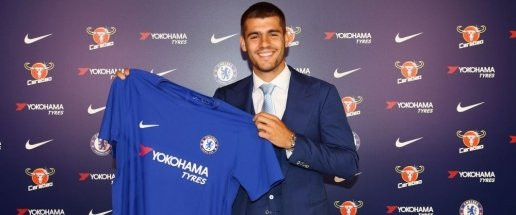 Morata trở thành cầu thủ Tây Ban Nha đắt giá nhất: Gia nhập Chelsea với mức giá khoảng 58 triệu bảng (có thể tăng lên 70 triệu bảng tùy thuộc phong độ), Alvaro Morata sẽ trở thành cầu thủ người Tây Ban Nha đắt giá nhất trong lịch sử. Theo tờ AS, chân sút 25 tuổi sẽ ký vào bản hợp đồng có thời hạn 5 năm cùng mức lương 9 triệu bảng mỗi mùa. Ảnh: AS