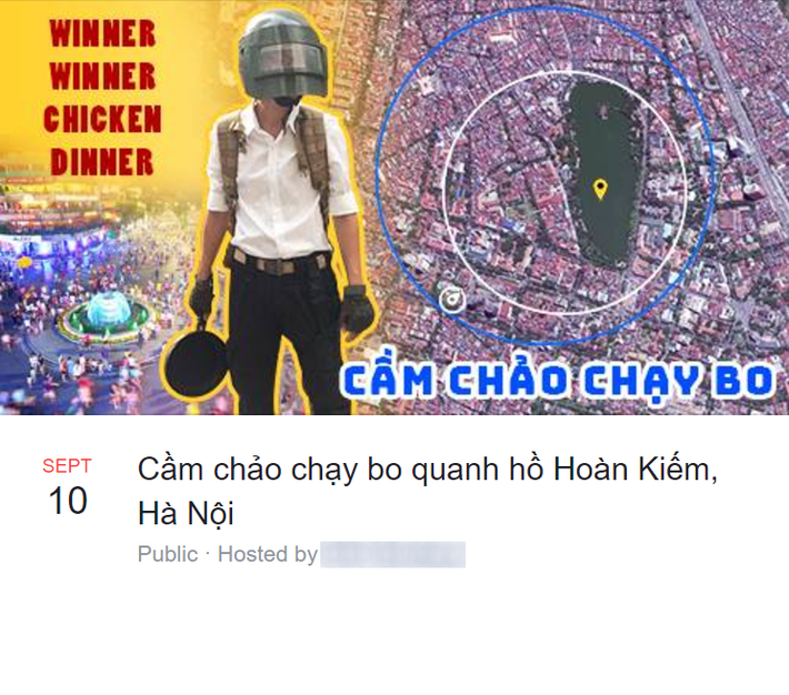 Cầm chảo chạy quanh phố đi bộ Hồ Gươm là hành động rất lạ, nó được phát xuất từ Sài Gòn và được các bạn trẻ Hà Nội hưởng ứng nhiệt tình. Để tham gia trào lưu này, các bạn trẻ phải chạy bộ tay cầm chiếc chảo và mặc đồ cosplay nhân vật trong truyện tranh Naruto.