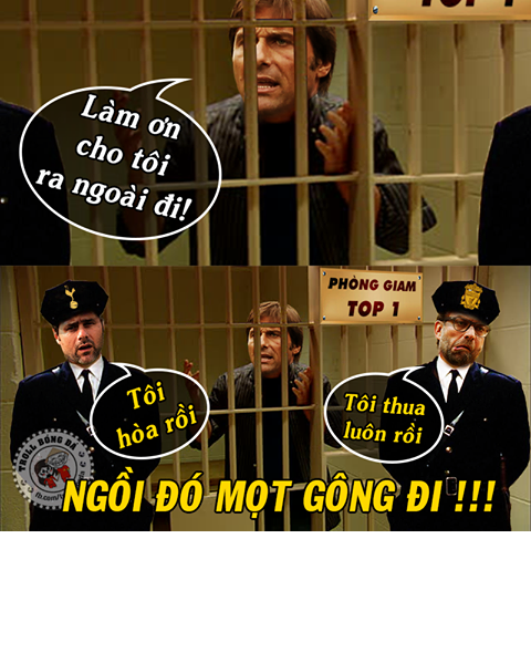 Mặc dù đã muốn thoát khỏi "nhà tù" mang tên đầu bảng xếp hạng nhưng Chelsea vẫn phải ngồi trong nhà lao bởi các "cảnh sát" phía sau là Tottenham và Liverpool đều thua và hòa trong tuần đấu vừa qua.