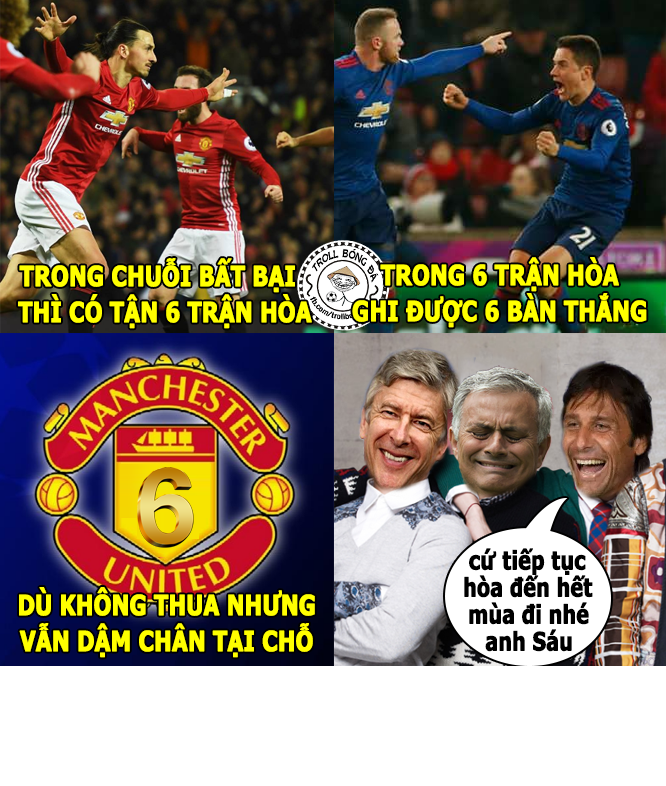 Arsenal được mệnh danh là "chú Tư" còn hiện tại MU được gọi là "anh Sáu".