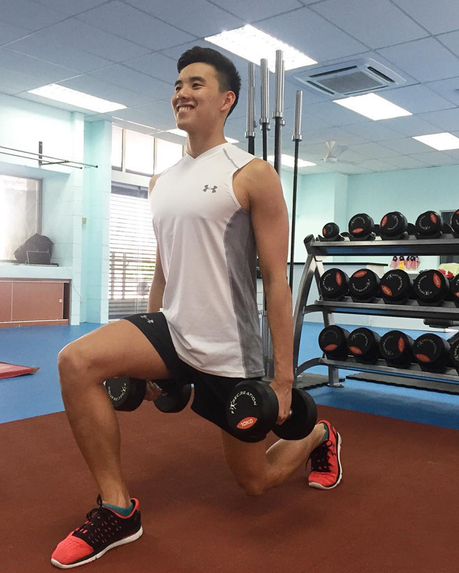 Dù mới 20 tuổi, chàng trai đã sở hữu thành tích đáng ngưỡng mộ trong bộ môn bơi lội với nhiều huy chương qua các kỳ SEA Games.