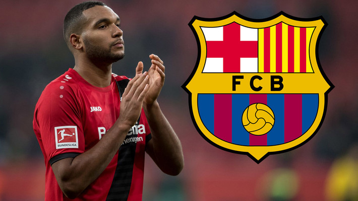 Barca đang nỗ lực tìm kiếm trung vệ mới, trong bối cảnh Samuel Umtiti sẽ phải nghỉ thi đấu hai tháng vì chấn thương cơ bắp đùi phải. Người được nhắm tới đó là Jonathan Ta, cầu thủ đang khoác áo Leverkusen. Ảnh: AS