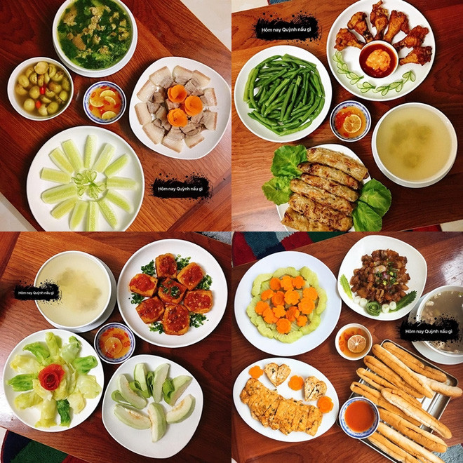 Chia sẻ của Ngọc Quỳnh, 6 năm học tập và làm việc tại Hà Nội, Ngọc Quỳnh sống một mình nên cô thường xuyên tự chăm sóc bản thân bằng những bữa ăn. Cựu sinh viên Học viện Báo chí và Tuyên truyền này đặt tiêu chí món ăn ngon không chỉ đúng vị mà bày biện sao cho bắt mắt.