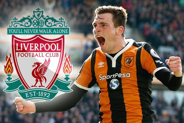 Liverpool chuẩn bị đón tân binh thứ ba : Andrew Robertson, hậu vệ trái 23 tuổi người Scotland, chuẩn bị cập bến Anfield từ Hull City với giá chuyển nhượng 10 triệu bảng trong mùa hè 2017 này. Tuyển thủ 23 tuổi người Scotland trải qua ba mùa giải thành công trong màu áo Hull City, mặc dù những nỗ lực cá nhân của anh là không đủ để giúp “Bầy hổ” trụ hạng Premier League mùa giải vừa rồi.