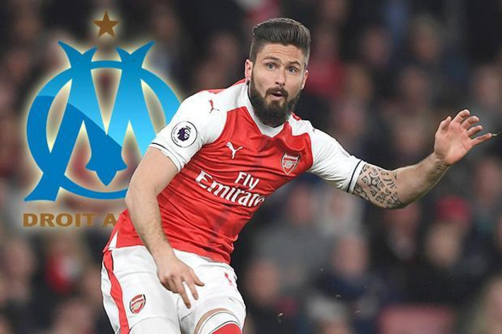 Giroud sẽ rời Arsenal: Không được huấn luyện viên Arsene Wenger coi là lựa chọn số 1 trên hàng công Arsenal mùa này, Olivier Giroud đang lo lắng về khả năng dự World Cup 2018 tại Nga. Đó có lẽ là lý do cho việc chân sút 30 tuổi muốn rời CLB trong kỳ chuyển nhượng mùa Hè 2017. Cuối tháng 4, các nguồn tin uy tín của Sky Sports đưa tin: Marseille muốn rước Giroud về lại Ligue 1, và sẵn sàng trả 20 triệu bảng cho một cầu thủ sẽ bước sang tuổi 31 vào tháng 9 tới. Ảnh:Sky Sport