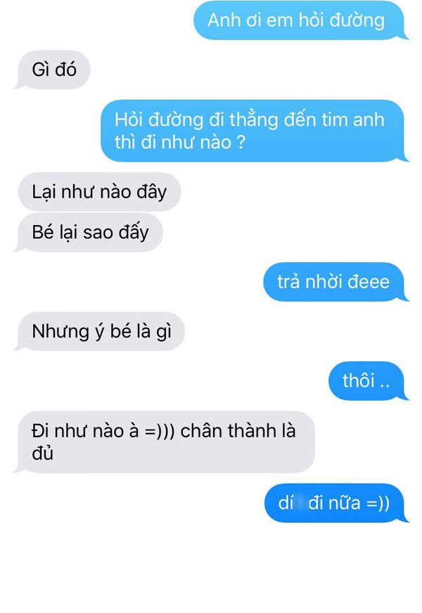 Trào lưu hỏi đường vào trái tim hiện đang trở nên khá hot và được nhiều dân mạng sử dụng sau đó khoe chiến tích trên trang cá nhân của mình.