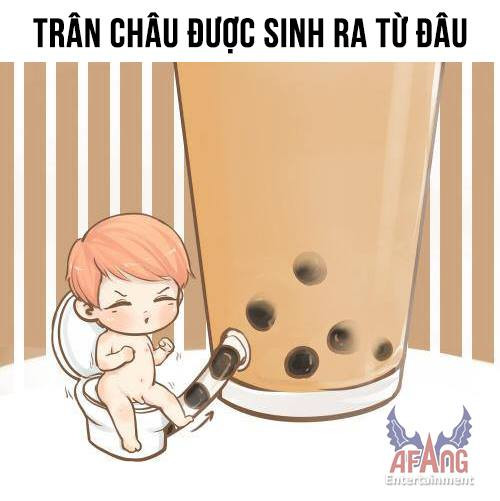 Không chỉ mở ra hình thức khác để dần dần cai trà sữa, dân mạng còn chế ảnh khá "kinh dị" về thành phần trong trà sữa để cảnh tỉnh các bạn trẻ.