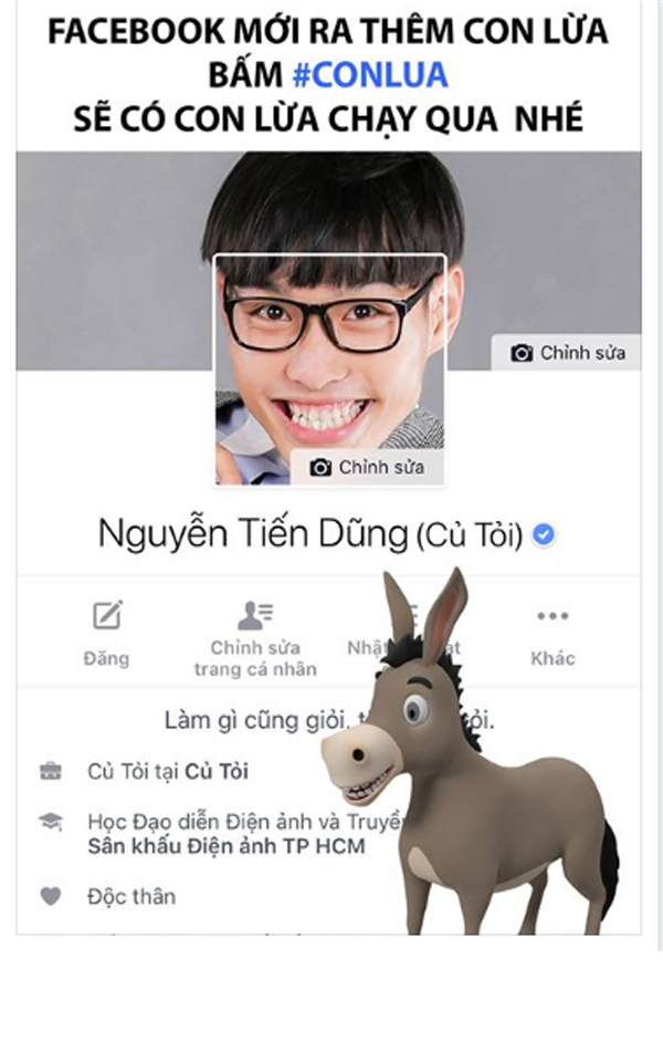 Trong khi cả thế giới rầm rộ chia sẻ nội dung như trên, thậm chí một số người còn chụp ảnh hay quay video màn hình giao diện Facebook có hình ảnh một chú rắn đang bò đi, bò lại, còn bạn có comment cả chục lần chục lần cũng chẳng có gì.