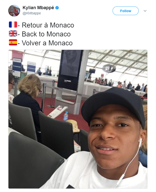 Zinedine Zidane rất muốn chiêu mộ Mbappe: Tuy nhiên, không ai mạo hiểm phá vỡ cấu trúc lương của CLB chỉ vì một cầu thủ còn quá trẻ. Do đó, ngôi sao người Pháp sẽ chỉ nhận được 5 triệu euro mỗi mùa, nếu đồng ý ký vào bản hợp đồng từ Bernabeu. Ảnh: Instagram.