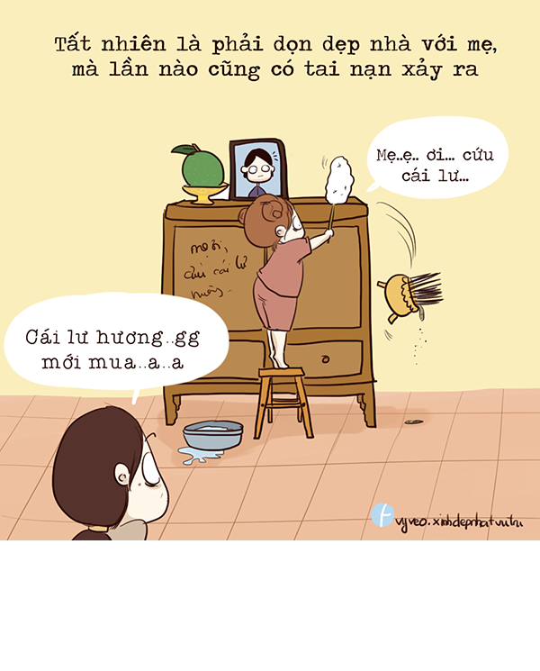 Mặc dù chúng có thể đánh vỡ cả lư hương mới mua trên bàn thờ nhưng nó sẽ mãi là kỉ niệm đẹp khó quên về dịp Tết ngày xưa.