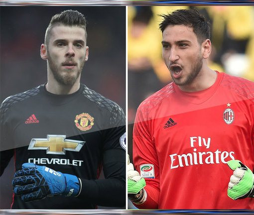 Donnarumma thay De Gea: Theo The Sun, M.U sẽ cho phép David de Gea chuyển đến Real Madrid vào mùa giải tới nếu họ mua được Gianluigi Donnarumma từ AC Milan. Ảnh: The Sun