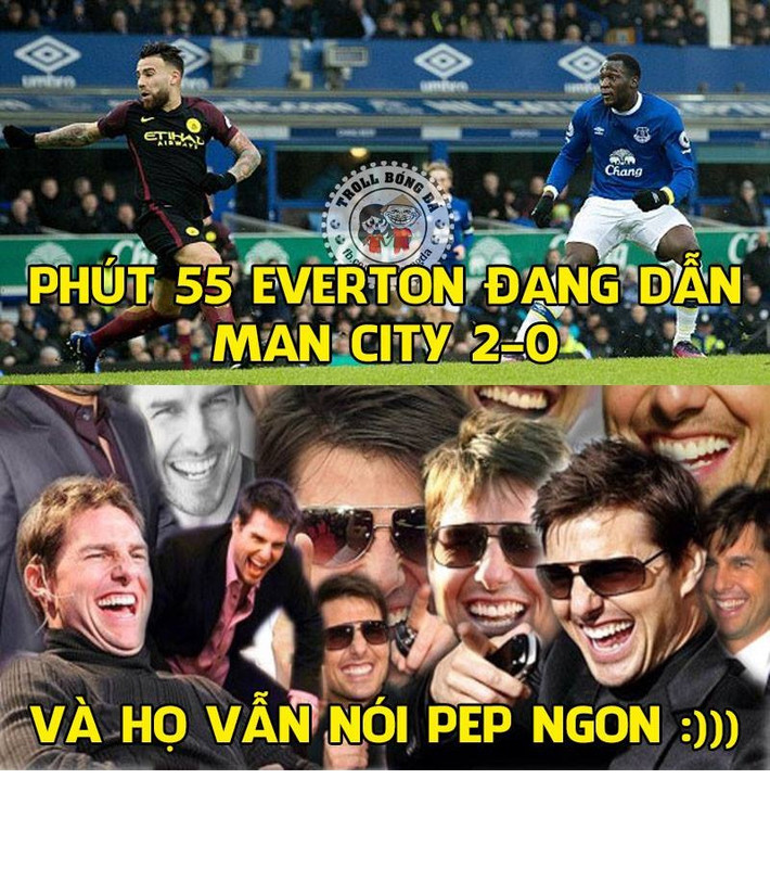 Tuần đầu vừa qua là chuỗi ngày không suôn sẻ với những đội bóng thành Manchester khi cả "nửa xanh, nửa đỏ" đều không có chiến thắng. Trong khi MU hòa Liverpool thì Man City lại thua mất mặt trước Everton với tỷ số 0-4.