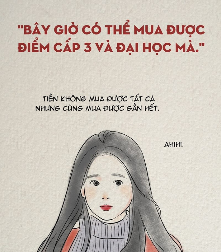 Linh Ka là cái tên tiếp theo được nhắc tới với những phát ngôn sốc, cô nữ sinh lớp 10 này gây ấn tượng bằng phát ngôn "Bây giờ có thể mua được điểm cấp 3 và đại học mà". Ngay sau đó, làn sóng phản đối câu nói này được dân mạng liên tục nhắc tới và gửi tới Linh Ka.