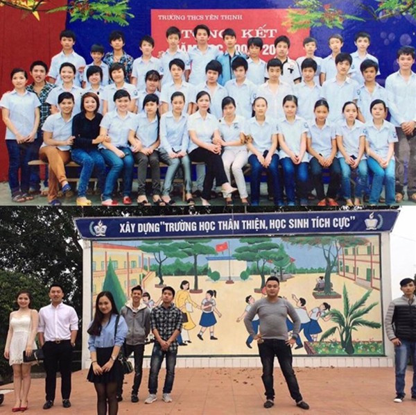 Điển hình có thể năm đầu mới ra trường, cả lớp về trường thăm thầy cô rất đông đủ nhưng chỉ sau 1, 2 năm sau, mọi người sẽ vãn đi. Đầu tiên là do công việc và sau đó là còn cả con cái.