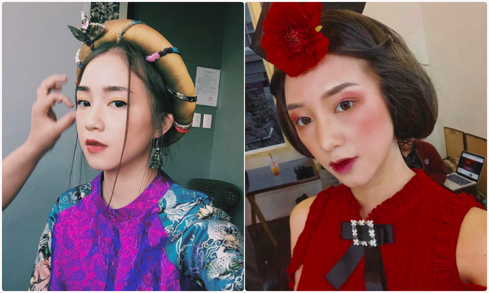 Salim vốn cũng là cô nàng sở hữu gương mặt tròn với chiếc cằm chẻ rất xinh xắn, thế nhưng trong nhiều hình ảnh đăng tải, người theo dõi phải thắc mắc không hiểu sao gương mặt cô nàng trở nên khác đi khá nhiều.