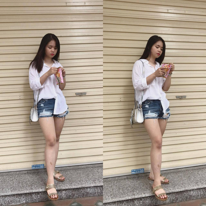 Sau hơn 2 tháng "ăn - tập" theo chế độ đặc biệt Phương Uyên đã giảm từ 76kg xuống còn 56kg và có sức khỏe vô cùng tốt.