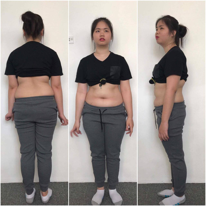 Nguyễn Phương Uyên, 22 tuổi, hiện đang sinh sống và làm việc tại Hà Nội đã khiến cộng đồng mạng không khỏi ngạc nhiên khi "khoe" hành trình giảm cân đáng nể của mình, giảm từ 76 kg xuống còn 56kg chỉ trong vòng 2 tháng.