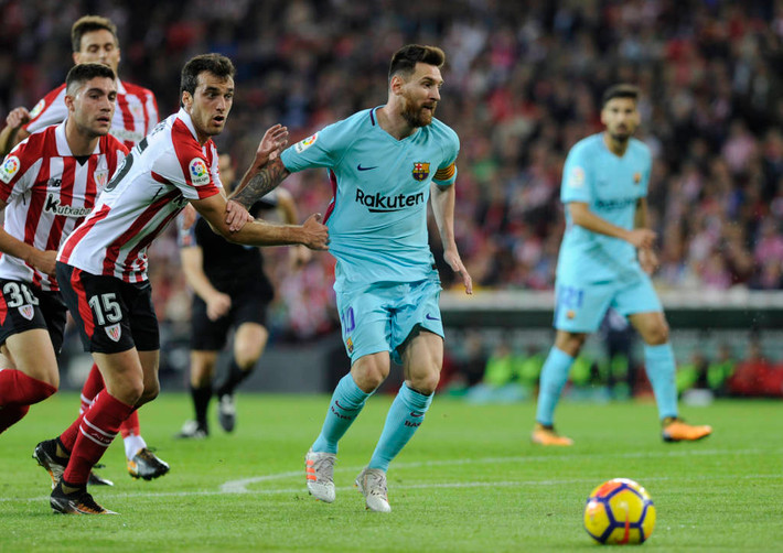 Messi muốn Barca mua tiền vệ vào tháng 1: Tin chuyển nhượng cầu thủ từ tờ Don Balon cho biết, Messi đã yêu cầu BLĐ Barcelona tăng cường sức mạnh tuyến giữa trong kỳ chuyển nhượng mùa Đông 2018. Ảnh: Don Balon