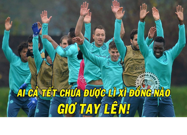 Rất nhiều bạn trẻ trong năm mới rơi vào hoàn cảnh giống các cầu thủ Chelsea khi không nhận được tiền lì xì từ họ hàng hay bạn bè.