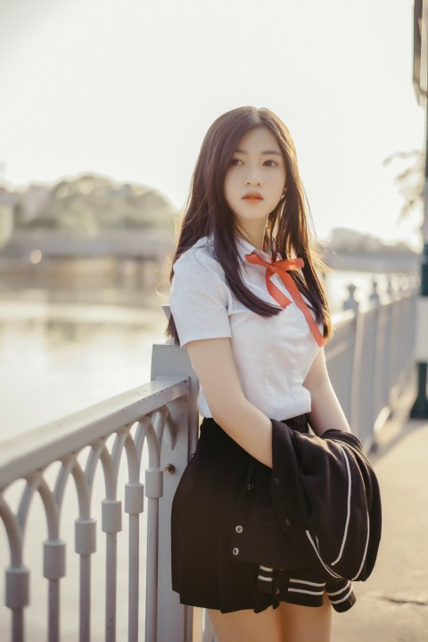 Sở hữu làn da trắng trẻo, đôi mắt to tròn và nụ cười rạng rỡ như một ngôi sao giải trí xứ sở kim chi, cô gái Sài thành đã thu hút hàng chục nghìn người theo dõi trên mạng xã hội. Ảnh trong bài: Facebook nhân vật