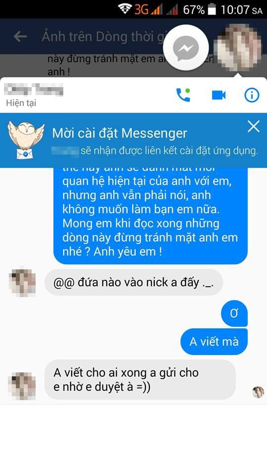 Rất tỉnh táo và né đòn tỏ tình của bạn thân. Ảnh sử dụng: Facebook.