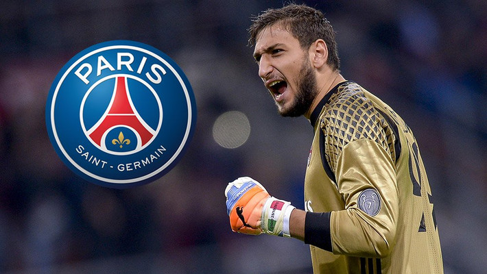 PSG quyết mua siêu thủ môn Donnarumma: PSG đang có kế hoạch một lần nữa khiến bóng đá châu Âu điên đảo, sau khi lần lượt ký hợp đồng với Neymar và Mbappe. Theo chuyển nhượng bóng đá từ truyền thông Italia, sau khi nâng cấp hàng công, PSG đang chuẩn bị mua thủ môn Gianluigi Donnarumma - Buffon mới của bóng đá Italia. Ảnh: Calcio