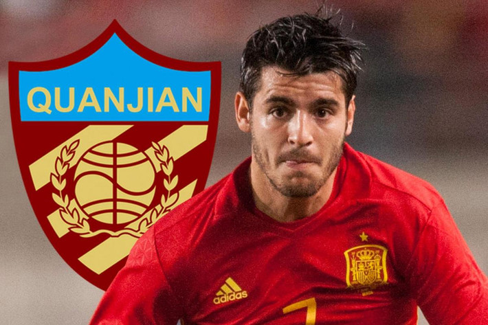Morata nhận đề nghị khổng lồ: Theo nguồn tin của Onda Cero (Tây Ban Nha), CLB Trung Quốc Tianjin Quanjian đã đưa ra đề nghị khổng lồ chiêu dụ Alvaro Morata. Cụ thể, Tianjin Quanjian sẵn sàng trả cho tiền đạo của Real 26 triệu bảng/1 năm theo bản hợp đồng kéo dài 5 năm. Hiện tại, Morata chỉ kiếm được 5 triệu bảng 1 năm ở Bernabeu. Mức lương rất cao, nhưng điều này khó có thể thuyết phục được Morata, bởi mục tiêu của anh là những danh hiệu lớn tại các giải đấu hàng đầu thế giới. Ảnh: Onda Cero