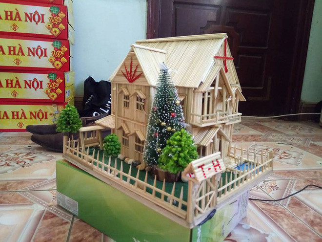 Tặng nhà tăm này cho bạn gái dịp Noel vừa qua thì rất hợp...