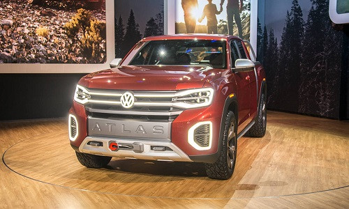 Volkswagen đã khiến du khách chú ý tại triển lãm ôtô New York 2018 với sự ra mắt của Atlas Tanoak, mẫu xe bán tải cỡ nhỏ dựa trên nền tảng khung gầm MQB linh hoạt.