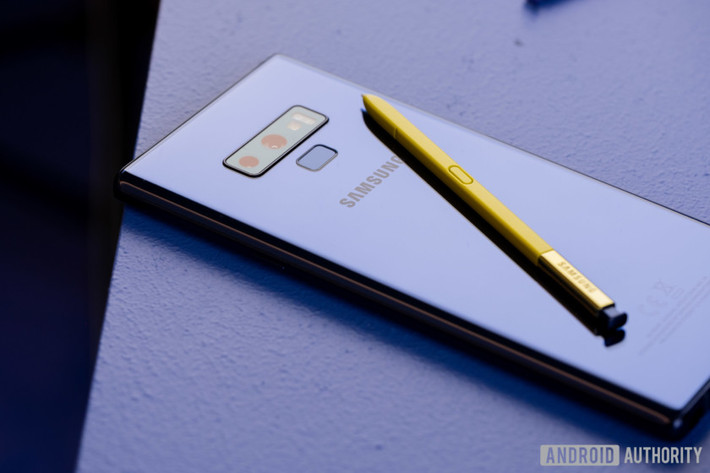 Samsung Galaxy Note 9 sử dụng bộ vi xử lý Snapdragon 845 của Qualcom nhưng được tùy biến GPU để tối ưu hóa cho các tác vụ nặng. Ảnh: Androidauthority.
